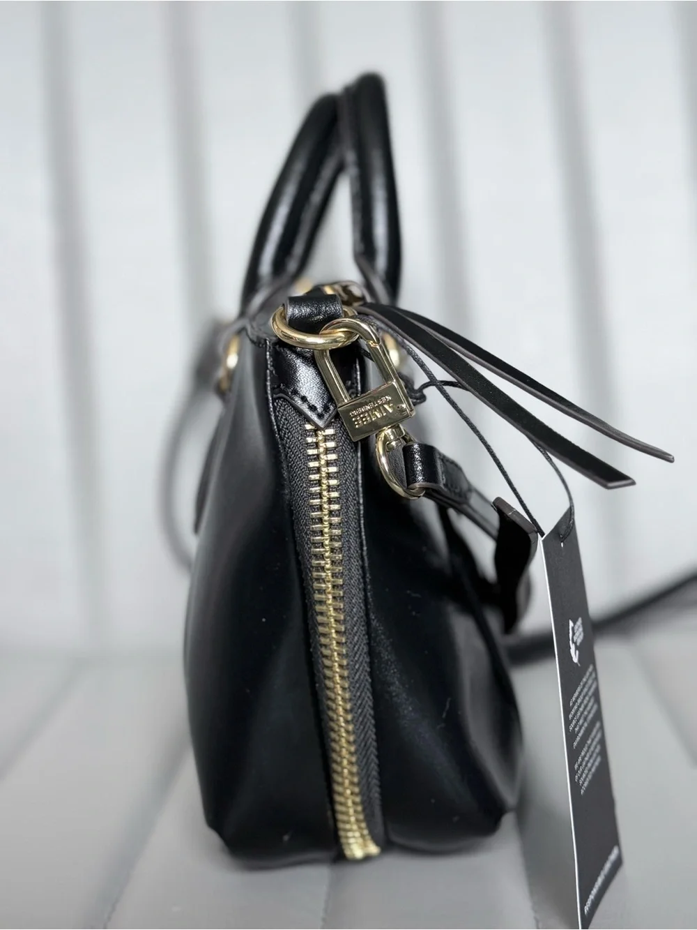 Aimee Kestenberg Leather Satchel with Detachable Crossbody Strap